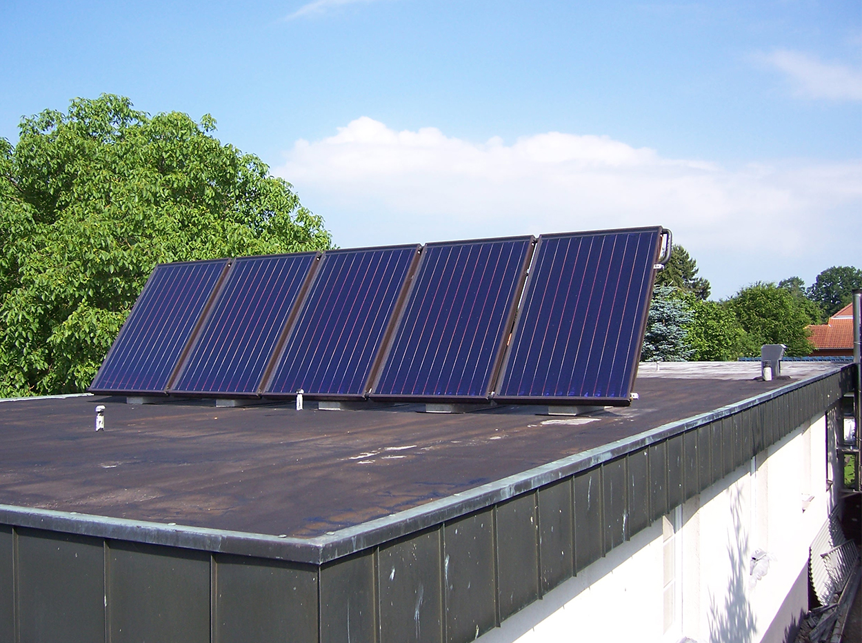 Solaranlage auf Dach